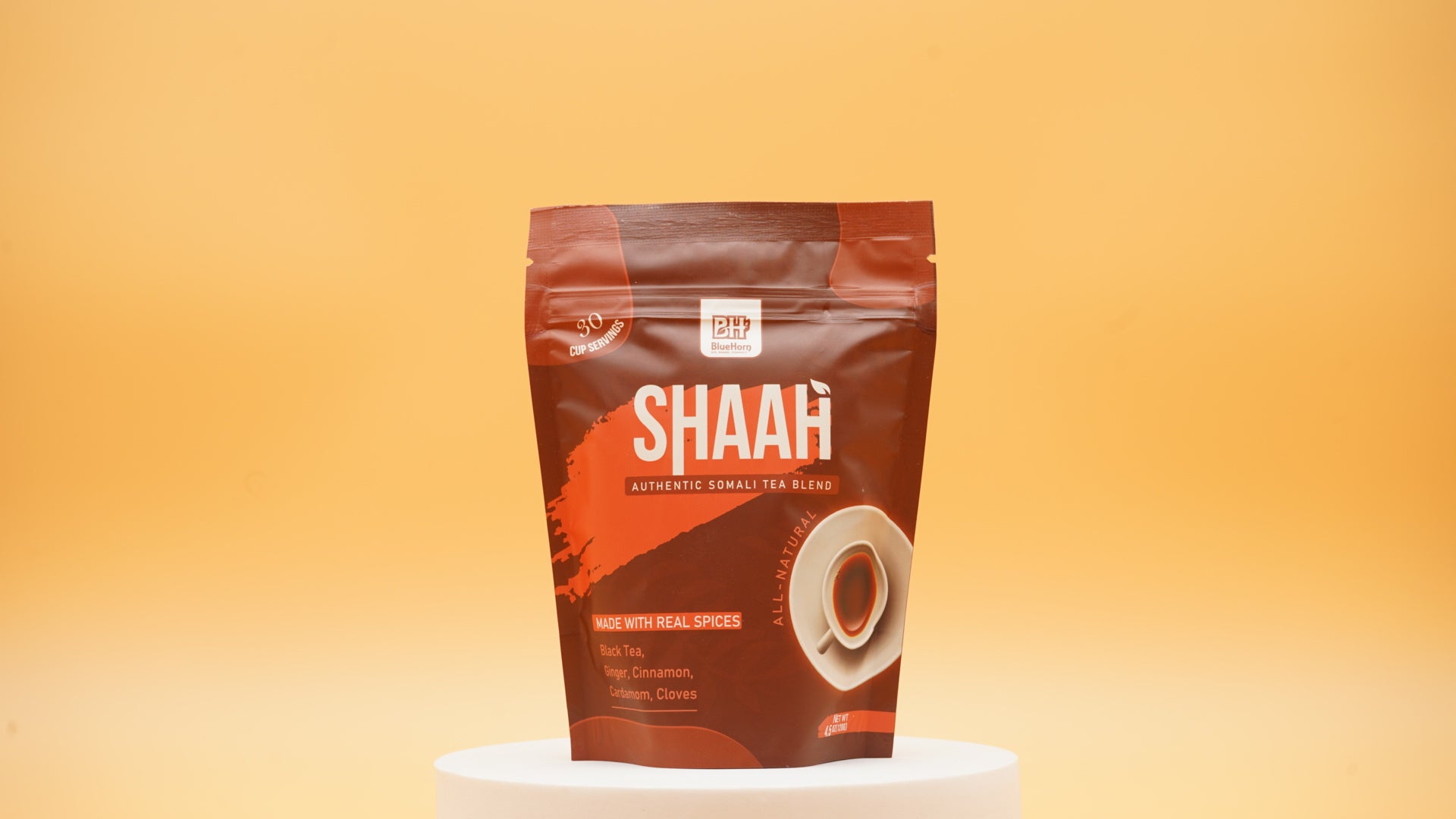 Wholesale: Case Pack - Shaah Somali Tea Blend (30 Servings) - Case of 24 Packages
